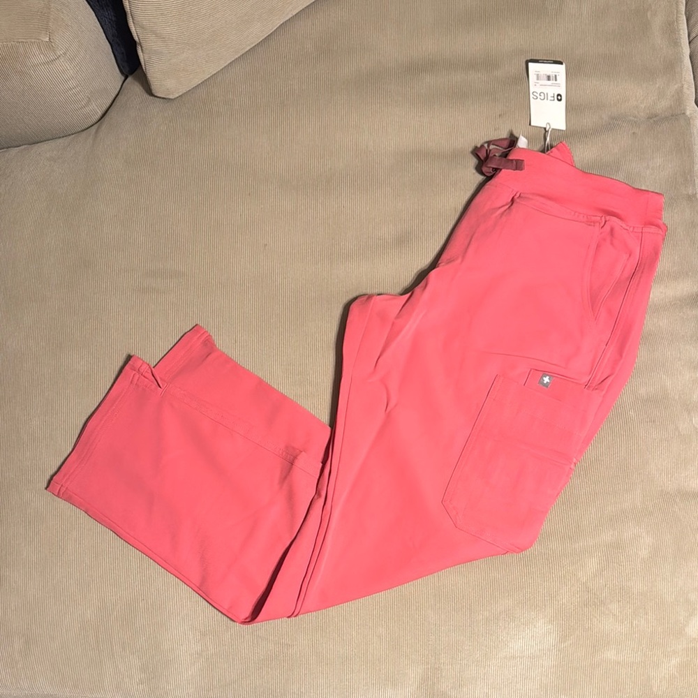 FIGS Desert Rose Yola Petite Skinny Scrub Pants 2.0